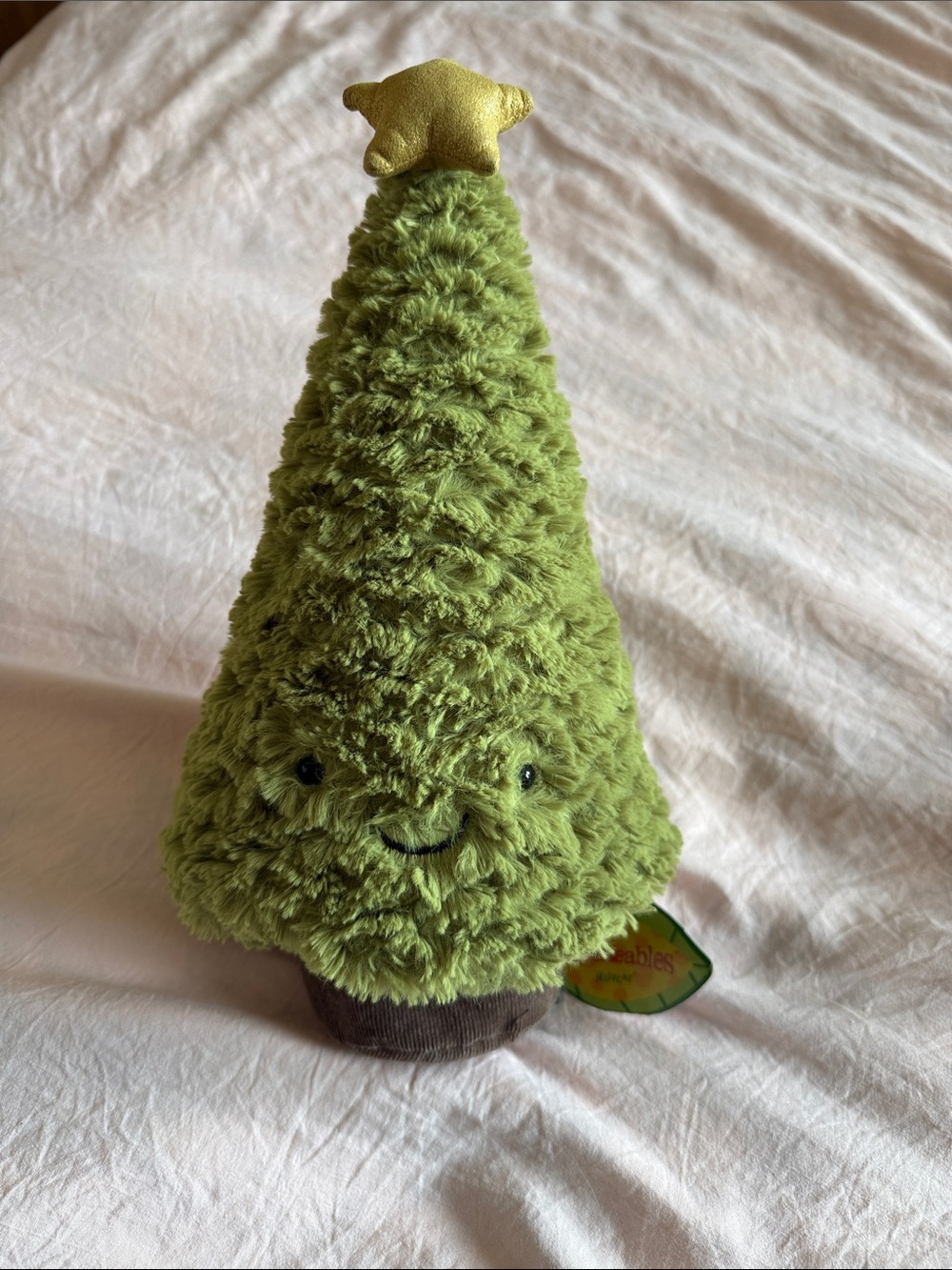 NWT Retired Jellycat Amuseables Small Christmas Tree Plush Holiday Stuffed Anima